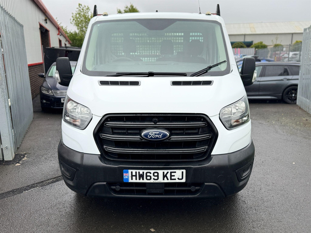 Ford Transit Custom 2.0 350 Ecoblue Leader Rwd L4 Euro 6 Ss HW69KEJ White #3