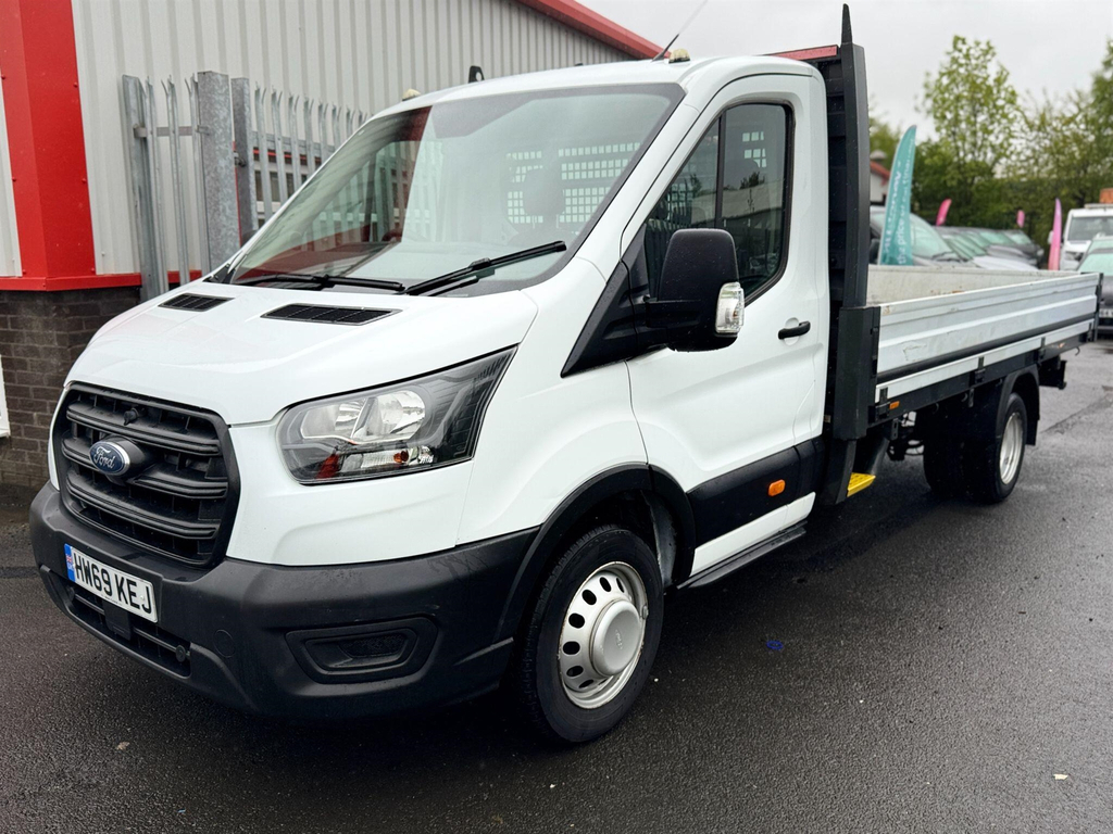 Ford Transit Custom 2.0 350 Ecoblue Leader Rwd L4 Euro 6 Ss HW69KEJ White #4