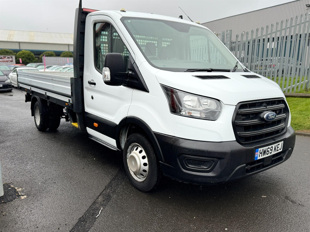 Ford Transit Custom 2.0 350 Ecoblue Leader Rwd L4 Euro 6 Ss HW69KEJ White
