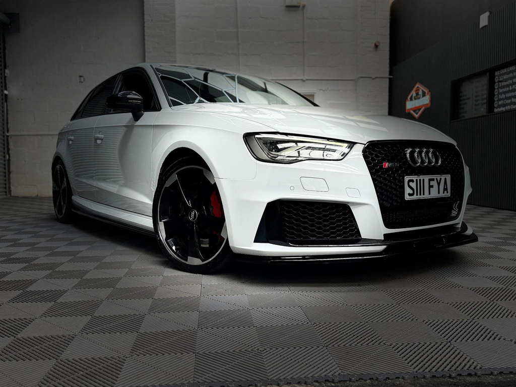Audi RS3 2.5 Tfsi Sportback S Tronic Quattro Euro 6 Ss 5 WM65FBU White #4