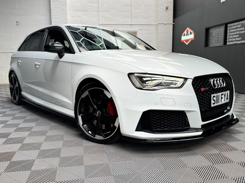 Audi RS3 2.5 Tfsi Sportback S Tronic Quattro Euro 6 Ss 5 WM65FBU White #3