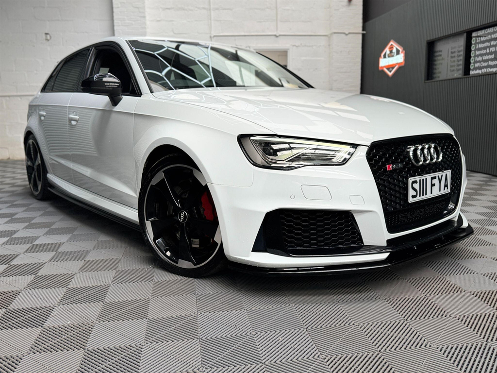 Audi RS3 2.5 Tfsi Sportback S Tronic Quattro Euro 6 Ss 5 WM65FBU White #5