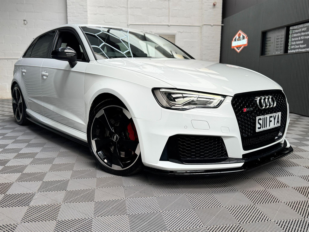 Audi RS3 2.5 Tfsi Sportback S Tronic Quattro Euro 6 Ss 5 White