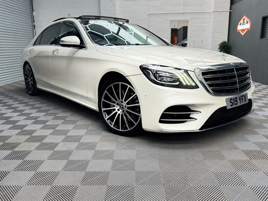 Mercedes-Benz S Class 2.9 Ld Amg Line Premium G-tronic Euro 6 Ss 4 White