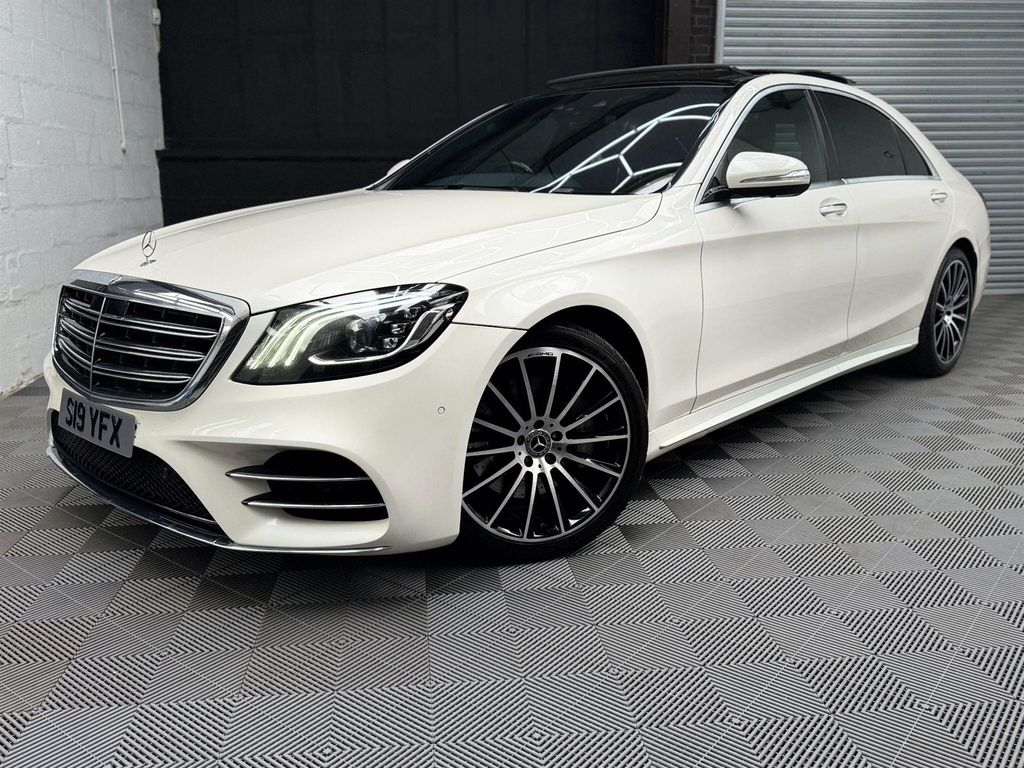Mercedes-Benz S Class 2.9 Ld Amg Line Premium G-tronic Euro 6 Ss 4 YA68FSF White #4