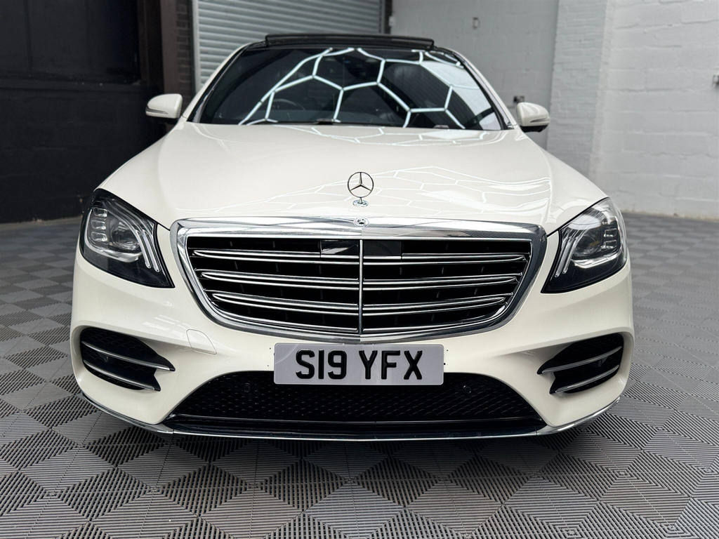 Mercedes-Benz S Class 2.9 Ld Amg Line Premium G-tronic Euro 6 Ss 4 YA68FSF White #3