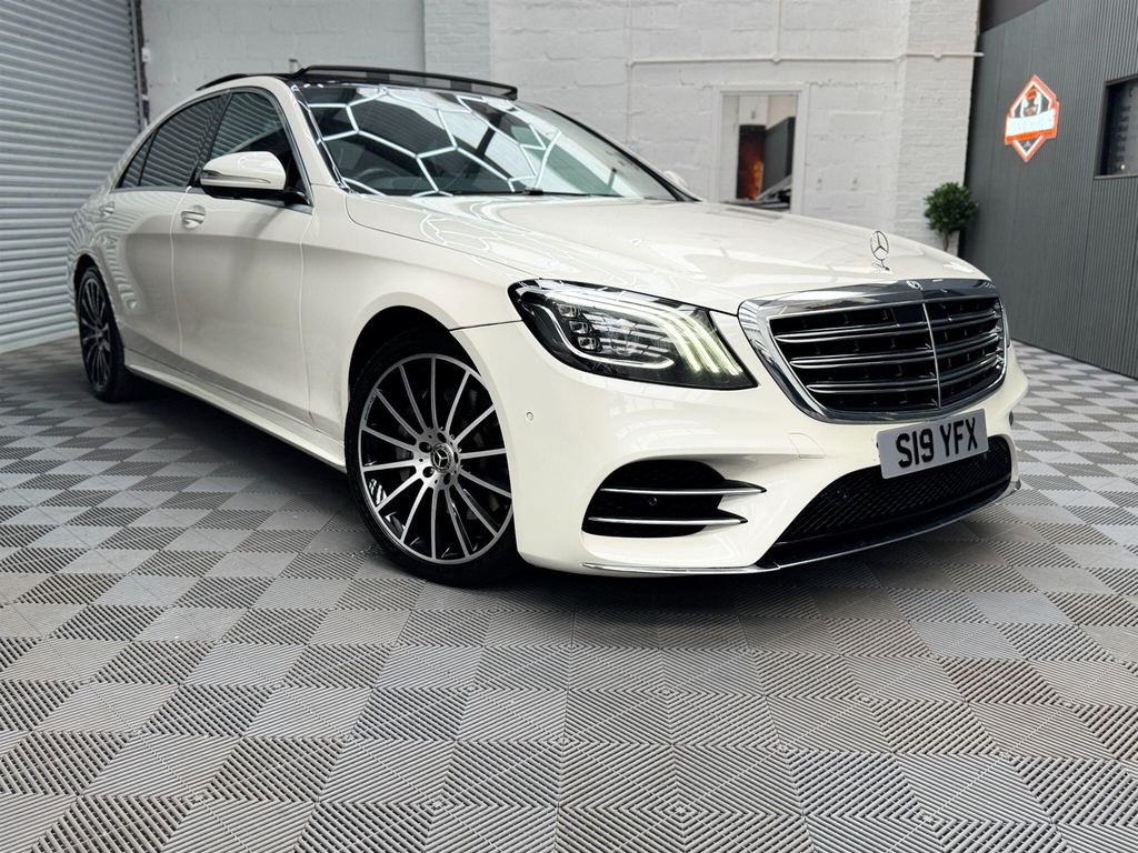 Mercedes-Benz S Class 2.9 Ld Amg Line Premium G-tronic Euro 6 Ss 4 YA68FSF White #6