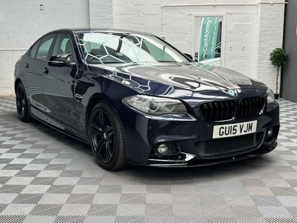 BMW 5 Series 2.0 520D M Sport Euro 6 Ss GU15VJM Black #6