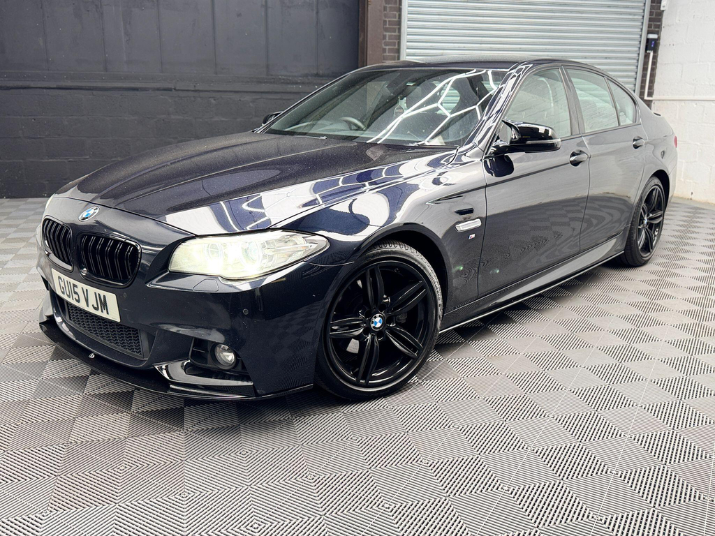 BMW 5 Series 2.0 520D M Sport Euro 6 Ss GU15VJM Black #3
