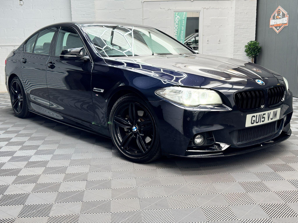 BMW 5 Series 2.0 520D M Sport Euro 6 Ss Black