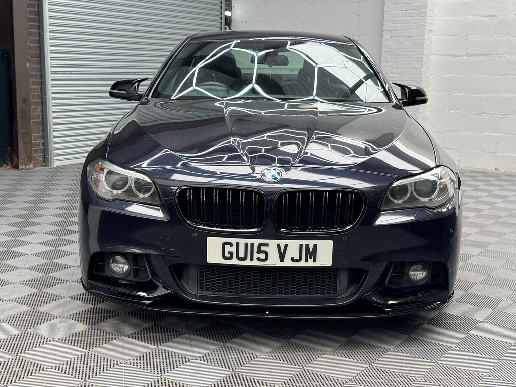 BMW 5 Series 2.0 520D M Sport Euro 6 Ss GU15VJM Black #2