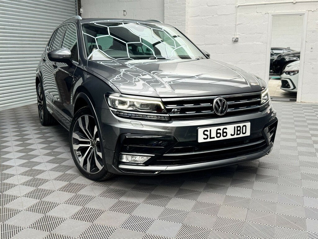 Volkswagen Tiguan 2.0 Tdi Bluemotion Tech R-line Dsg 4Motion Euro 6 SL66JBO Grey #5