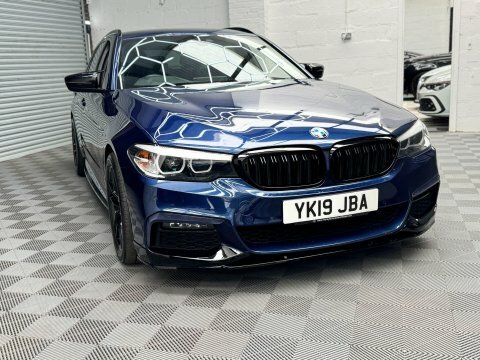 BMW 5 Series 2.0 520D M Blue #2