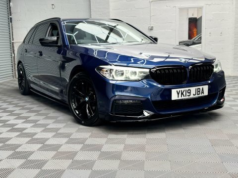 BMW 5 Series 2.0 520D M Blue