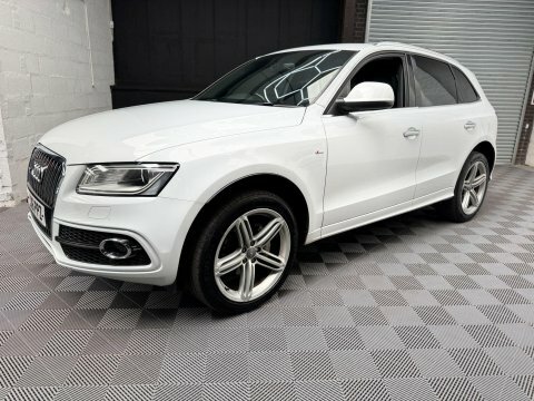 Audi Q5 2.0 Tdi S White #6