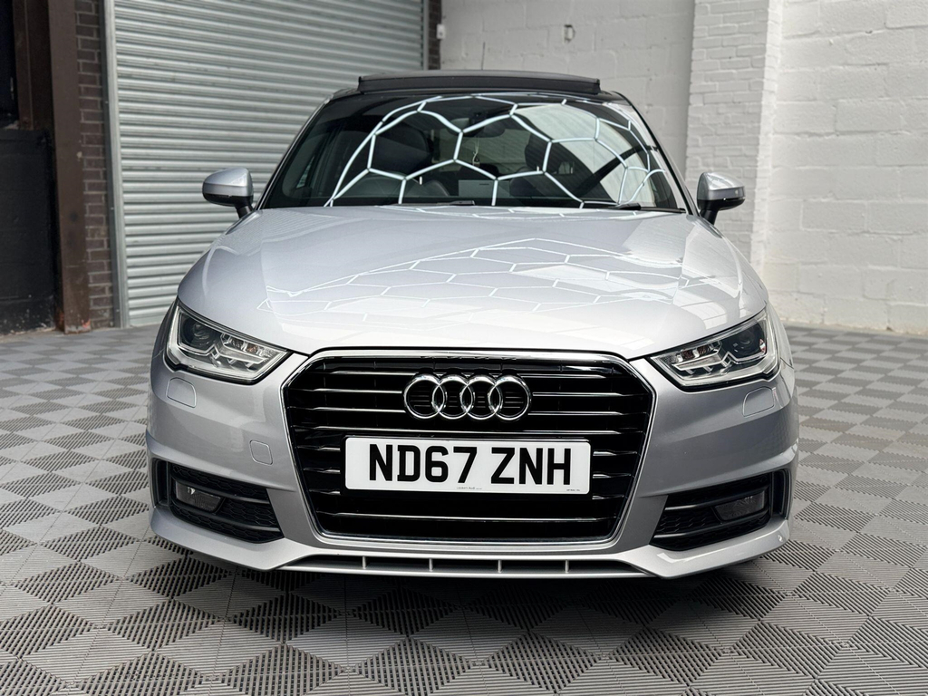 Audi A1 1.4 Tfsi S Line Sportback Euro 6 Ss Nav TL66EGG Silver #3