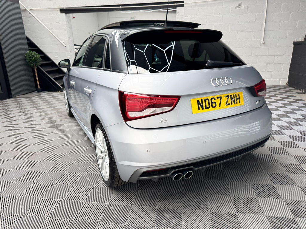 Audi A1 1.4 Tfsi S Line Sportback Euro 6 Ss Nav TL66EGG Silver #5