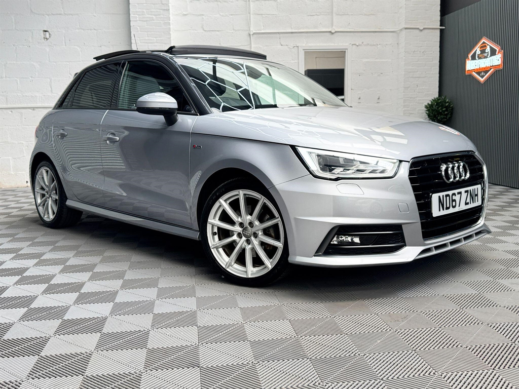 Audi A1 1.4 Tfsi S Line Sportback Euro 6 Ss Nav TL66EGG Silver #6