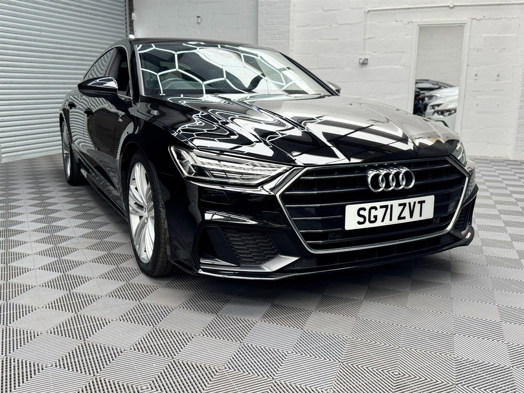 Audi A7 Tfsie 50 Sport Sportback White #9