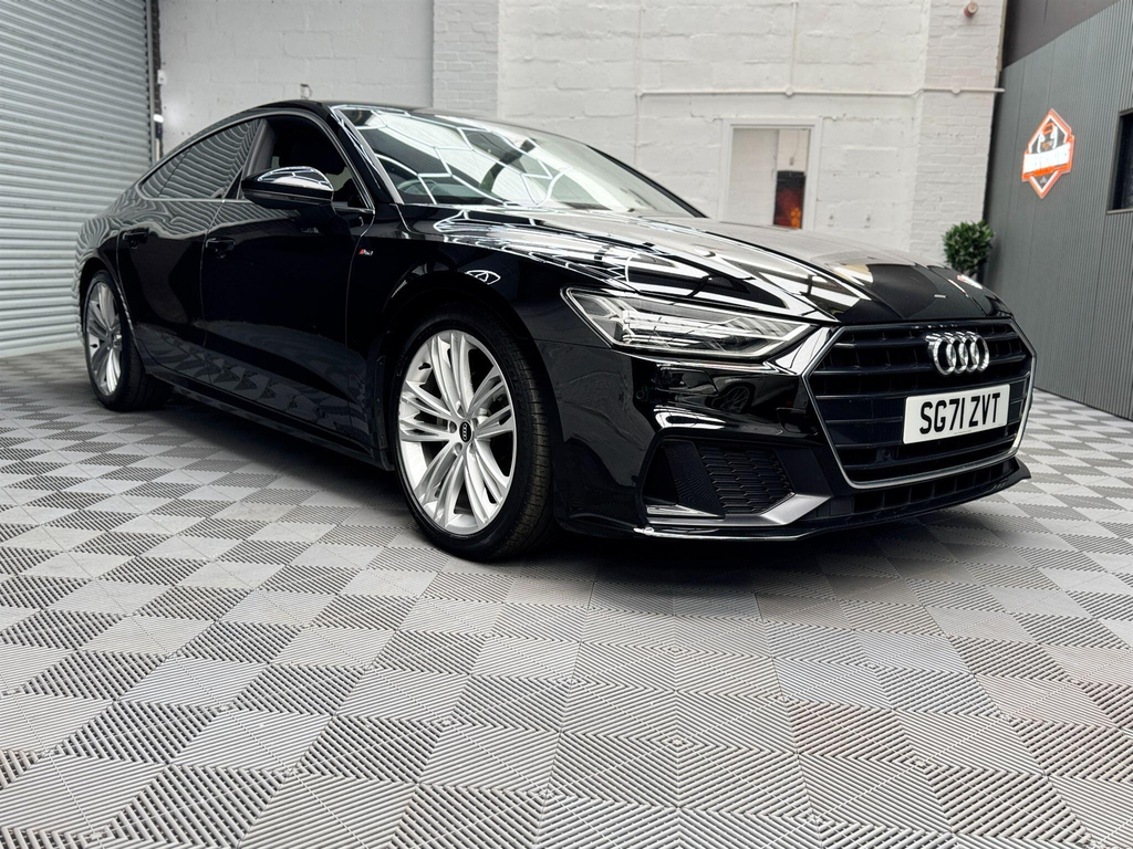 Audi A7 2.0 Tdi 40 S Line Sportback S Tronic Euro 6 Ss Black #2