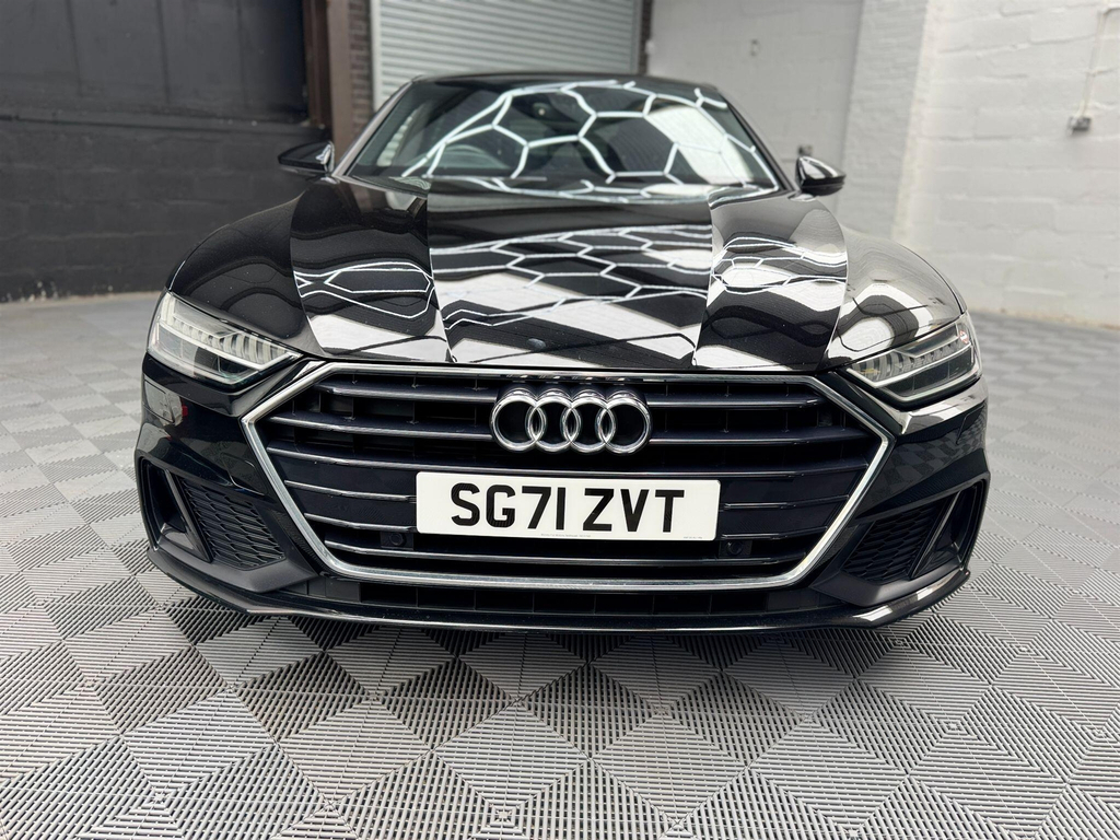 Audi A7 2.0 Tdi 40 S Line Sportback S Tronic Euro 6 Ss Black #3