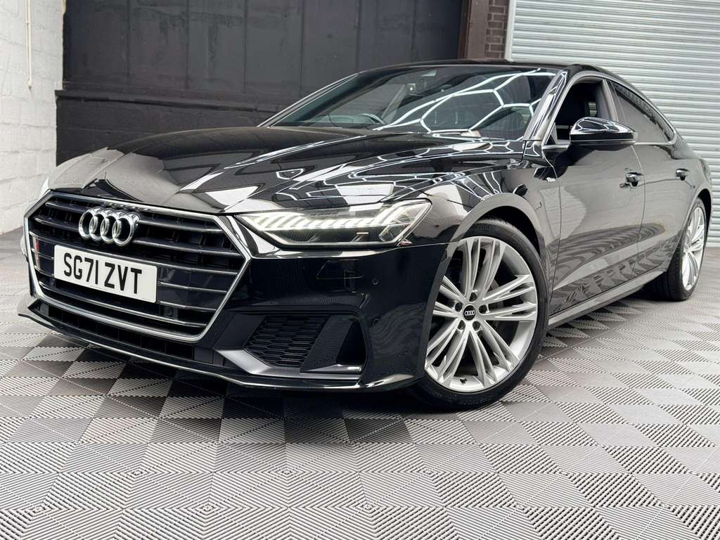 Audi A7 2.0 Tdi 40 S Line Sportback S Tronic Euro 6 Ss Black #4