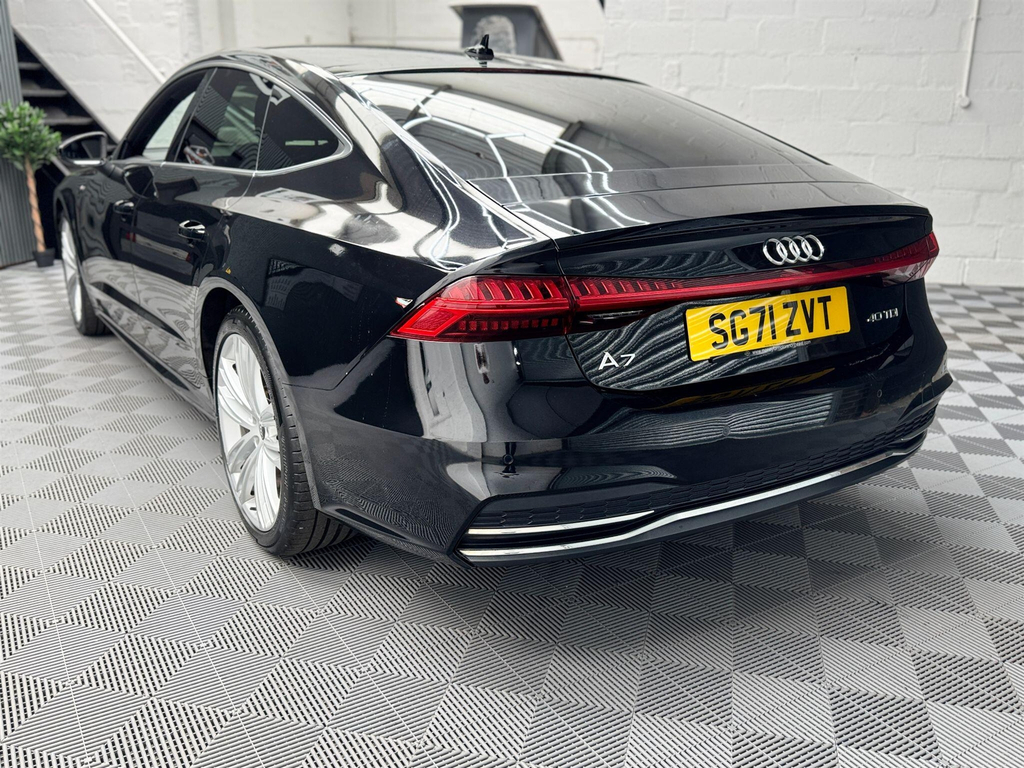 Audi A7 2.0 Tdi 40 S Line Sportback S Tronic Euro 6 Ss Black #5