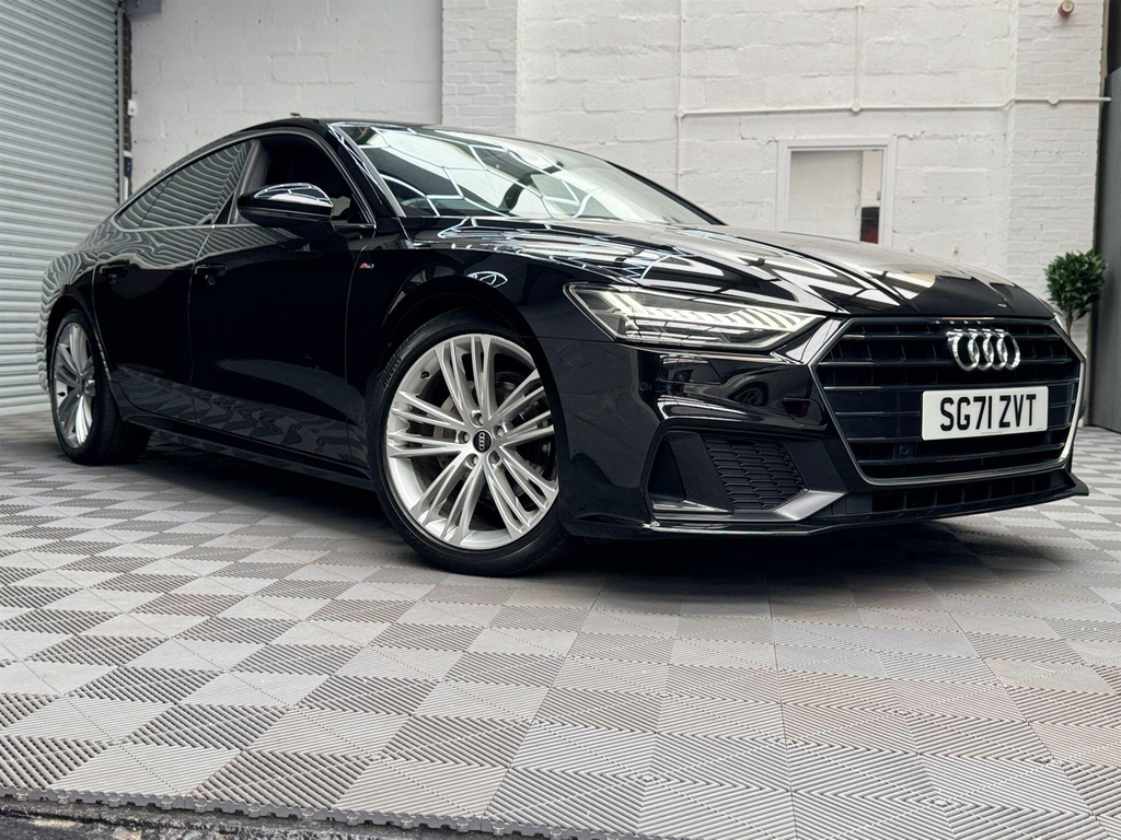 Audi A7 2.0 Tdi 40 S Line Sportback S Tronic Euro 6 Ss Black #6