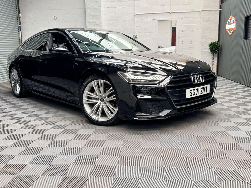 Audi A7 2.0 Tdi 40 S Line Sportback S Tronic Euro 6 Ss Black