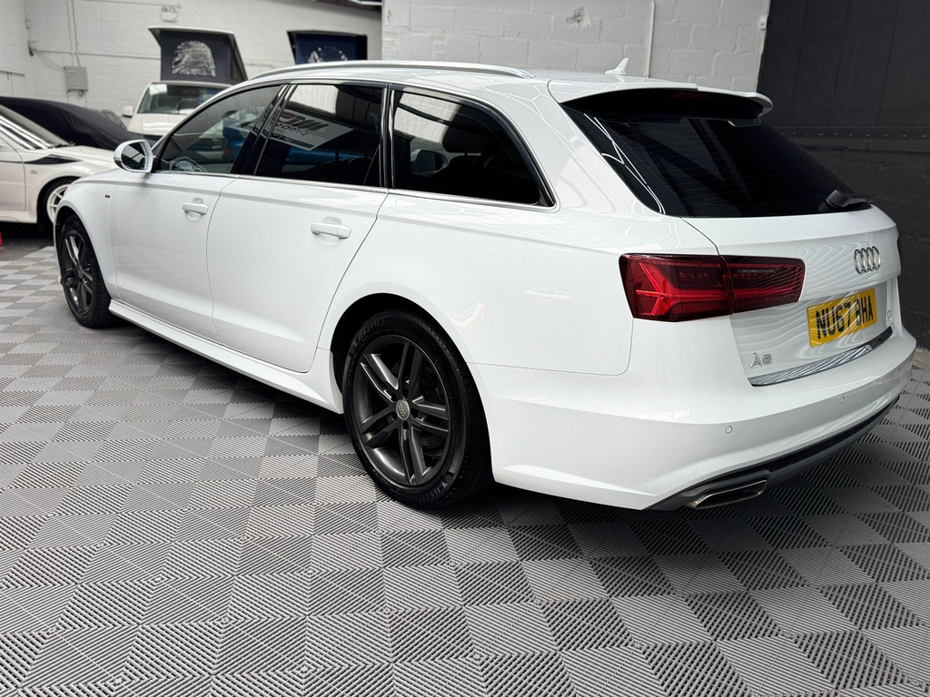 Audi A6 Avant 2.0 Tdi Ultra S Line S Tronic Euro 6 Ss White #6