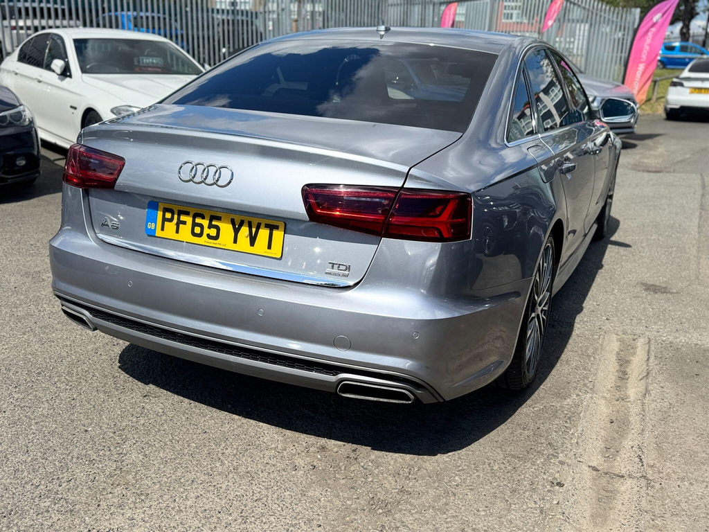 Audi A6 Saloon A6 S Line Black Edition Tdi Quattro S-a Grey #34