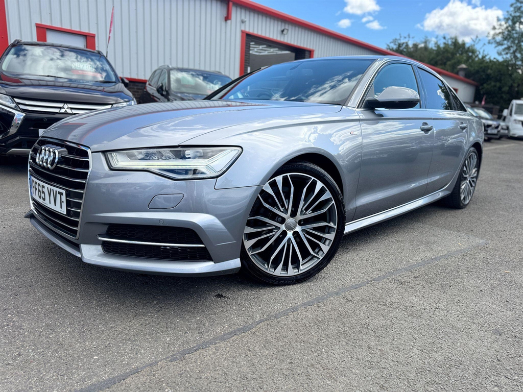 Audi A6 Saloon A6 S Line Black Edition Tdi Quattro S-a Grey #12