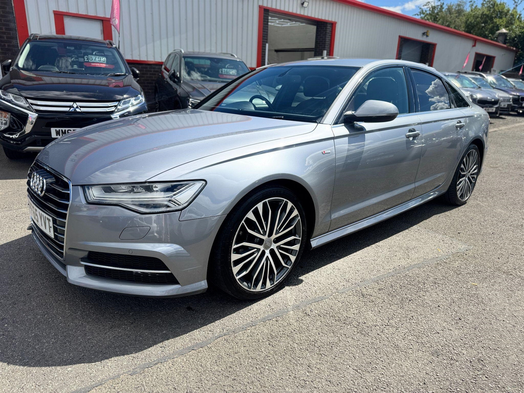 Audi A6 Saloon A6 S Line Black Edition Tdi Quattro S-a Grey #10