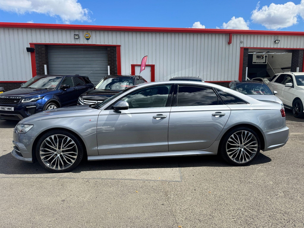 Audi A6 Saloon A6 S Line Black Edition Tdi Quattro S-a Grey #14