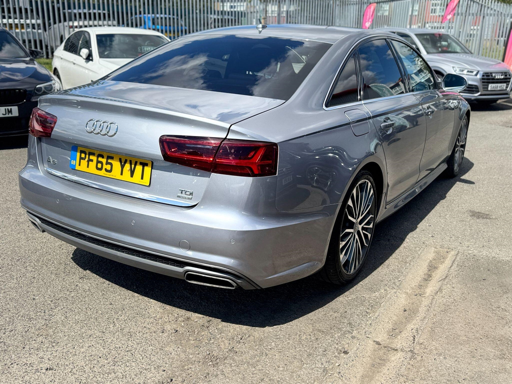 Audi A6 Saloon A6 S Line Black Edition Tdi Quattro S-a Grey #17
