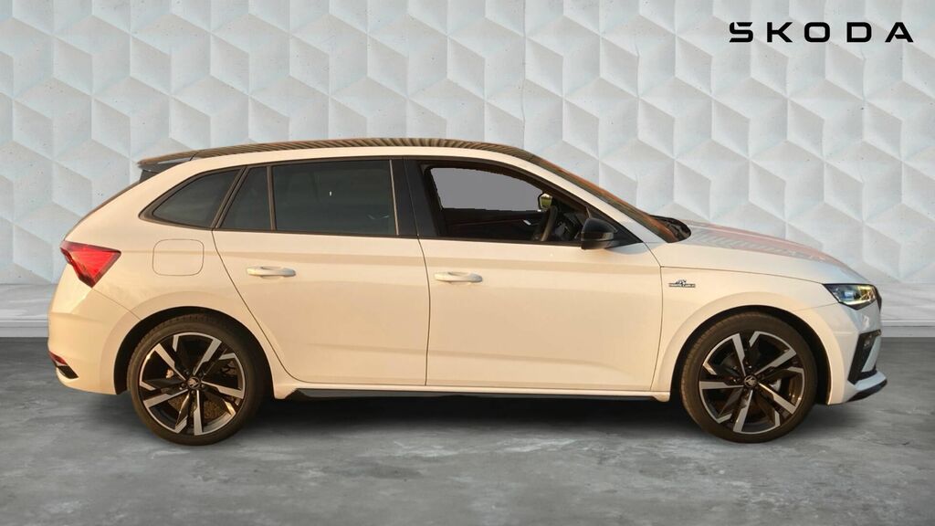 Skoda Scala 1.0 Tsi Monte Carlo Edition Euro 6 5-Door VN75PYD White #4
