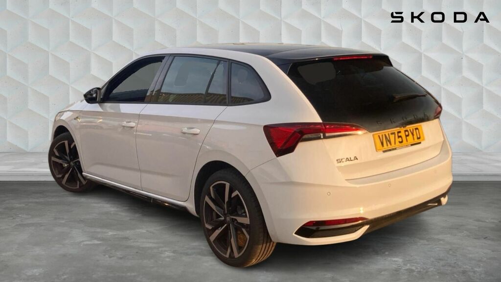 Skoda Scala 1.0 Tsi Monte Carlo Edition Euro 6 5-Door VN75PYD White #3