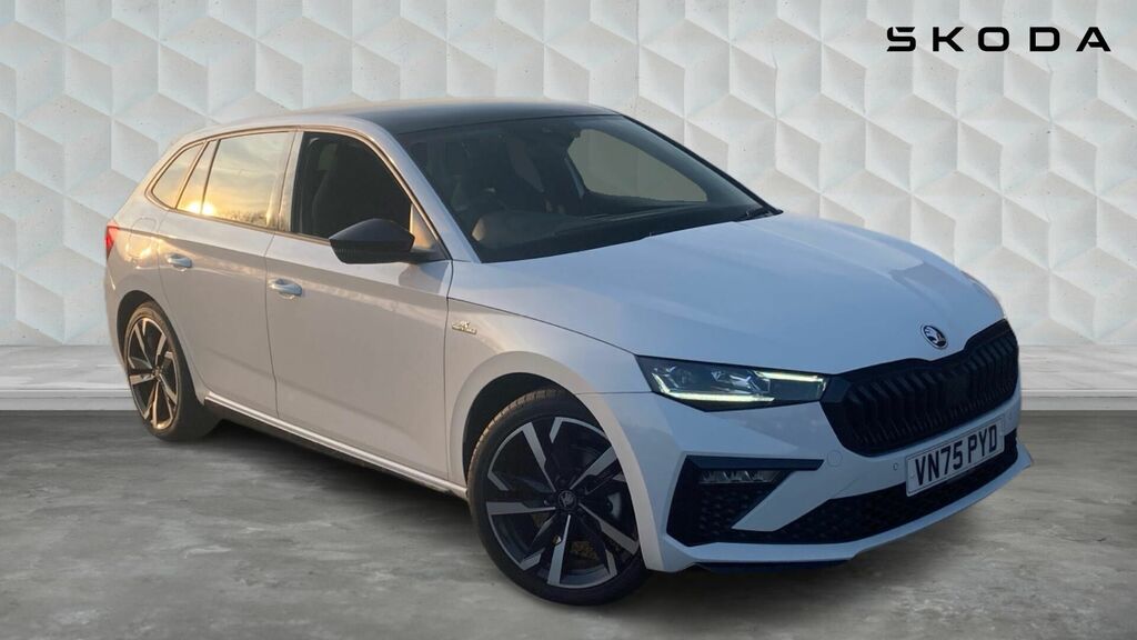 Skoda Scala 1.0 Tsi Monte Carlo Edition Euro 6 5-Door VN75PYD White