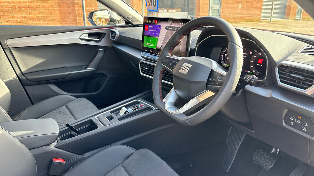 Seat Leon Etsi Mhev Fr Black Edition Dsg Euro 6 5-Door VN75YHW Grey #6