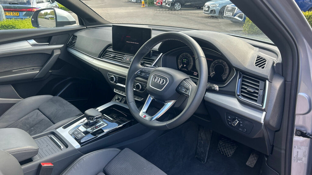 Audi Q5 2.0 Tfsie 50 S Line Sportback S Tronic Quattro Eur Silver #6