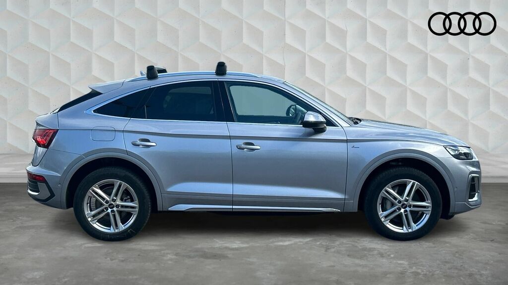 Audi Q5 2.0 Tfsie 50 S Line Sportback S Tronic Quattro Eur Silver #4