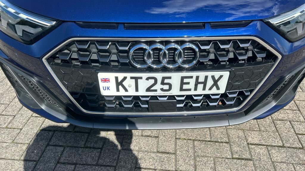 Audi A1 1.0 Tfsi 30 S Line Sportback S Tronic Euro 6 5-Doo KT25EHX Blue #5