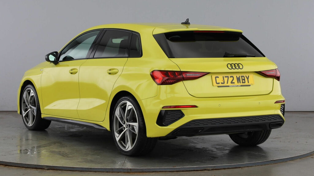 Audi A3 Tfsi 35 Edition 1 Sportback S Tronic Euro 6 5-Door CJ72WBY Yellow #3