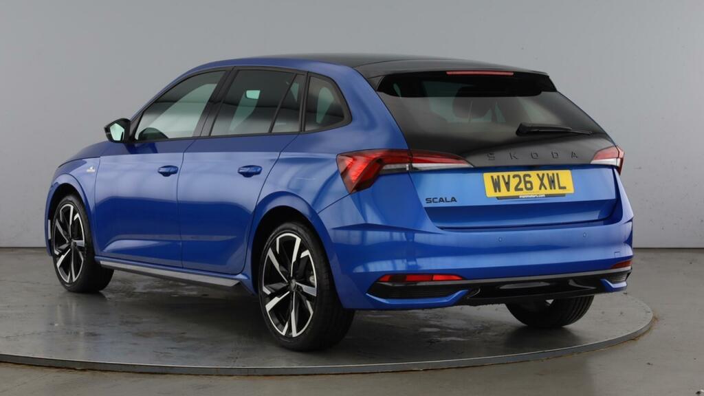 Skoda Scala 1.0 Tsi Monte Carlo Edition Dsg Euro 6 5-Door WV26XWL Blue #2
