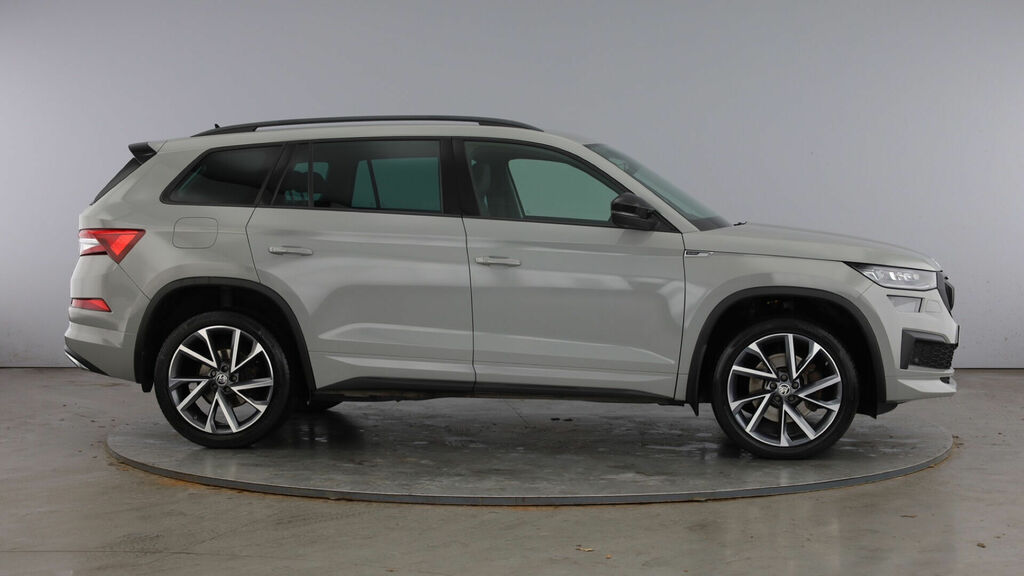 Skoda Kodiaq 2.0 Tdi Sportline Dsg 4Wd Euro 6 5-Door 7 Seat YB22TFE Grey #4