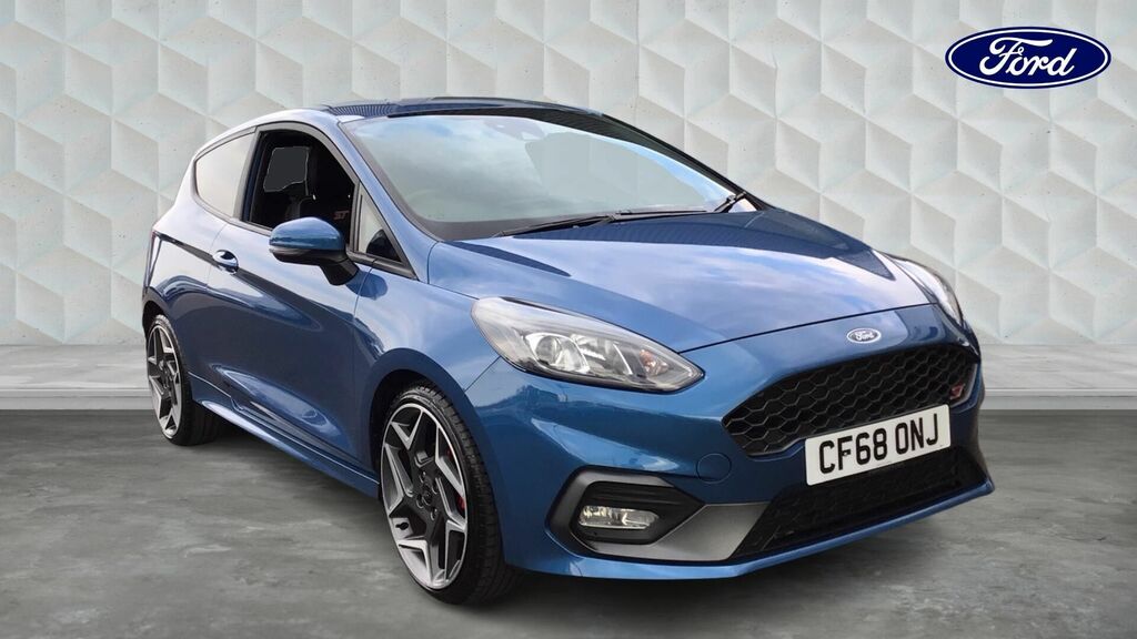 Ford Fiesta Ecoboost St-3 Euro 6 3-Door Blue