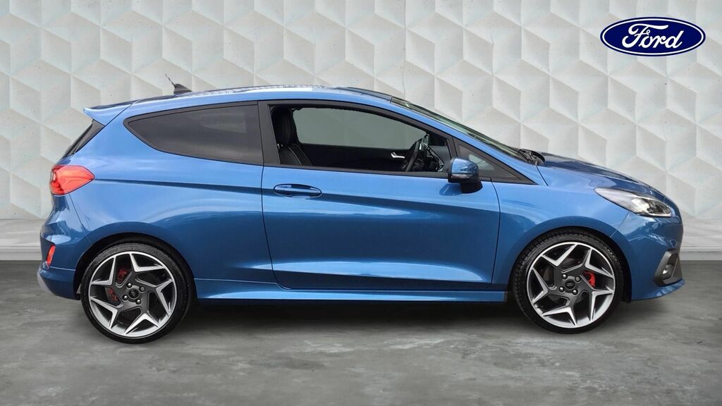 Ford Fiesta Ecoboost St-3 Euro 6 3-Door Blue #4