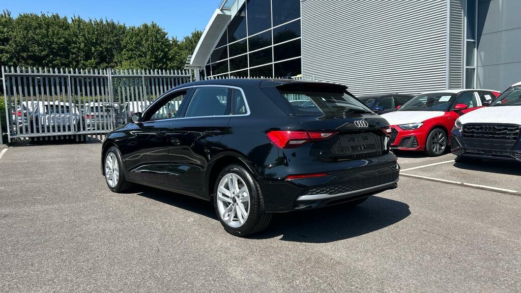 Audi A3 Tfsie Sport Sportback S Tronic Euro 6 5-Door 17.9K Black #2