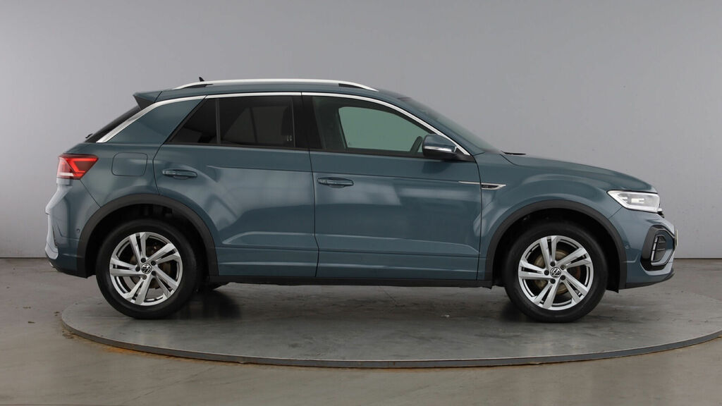Volkswagen T-Roc Tsi R-line Euro 6 5-Door GD25NTT Blue #4