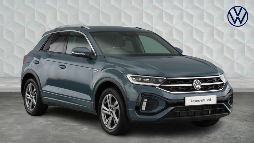 Volkswagen T-Roc Tsi R-line Euro 6 5-Door GD25NTT Blue